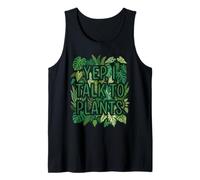 Yep, I Talk To Plants Funny Plant Lover Gardening Humor Canotta