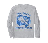 Yep That's A Tomorrow Problem Cat Maglia a Manica