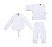 YEQING 450N Abbigliamento per la Scherma, Traspirante, Antiforatura, Set, Atleta Schermidore per Competizioni, Mano Destra(50)