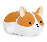Yeqivo Peluche Corgi morbida e cuscino Shiba Inu Akita Regali (80CM,Corgi)