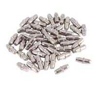yeraa Spilla di supporto per scaffale, Chiodo per parquet per mobili in metallo, 5 mm, 50 pezzi