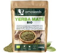 Yerba Maté BIO 1KG | Maté verde non affumicato | 100% foglie, senza steli | Ener