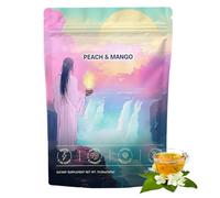 Yerba Mate Instant Tea Powder | Yerba Magic Peachs Mango,3 In-1 Super Drink Clean Energy,Mate Tea Supplement With Prebiotics And Probioticss For Concentration And Gut Health