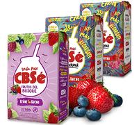 Yerba Mate Tè Set: CBSé Guarana 1kg (500g x 2) + CBSé Frutos del Bosque 500g + Campione Regalo (40g) |Ricco di antiossidanti e vitamine, senza zucchero | Argentina