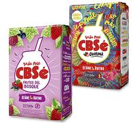 Yerba Mate Tè Set: CBSé Guarana 500g + CBSé Frutos del Bosque 500g + Campione Regalo (40g) |Ricco di antiossidanti e vitamine, senza zucchero | Argentina