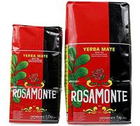 Yerba Mate Tè Set: Rosamonte Tradizionale 1 kg + Rosamonte Tradizionale 0.5 kg | Set Mate Argentino | Bevanda disintossicante ed energetica