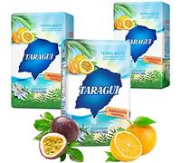 Yerba Mate Tè Taragui Maracuya Tropical 1.5kg (500g x 3) + Campione Regalo (40g):Ricco di antiossidanti e vitamine, accelera il metabolismo, senza zucchero | Argentina