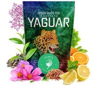 Yerba Mate Yaguar Silueta | Yerba Mate con erbe per sostenere la perdita di peso | Yerba Mate brasiliano | Alta qualità | Yerba Mate aromatico alle erbe | Senza Glutine | Vegano (500g)