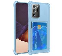 Yerebel Custodia per Galaxy Note 20 Ultra 5G/per Samsung Note20Ultra SM-N986U Custodia con porta carte, custodie a portafoglio in TPU trasparente protettiva antiurto per Samsung Galaxy Note 20 Ultra