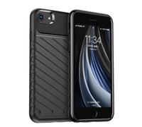 Yerebel Custodia per iPhone SE 2022/iPhone SE 3 2022/iPhone SE 2020/iPhone 7/8/iPhone6/6S, custodia robusta in TPU anti-goccia antiurto per iPhone 8 nero