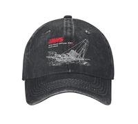 YERGFHJ mascelle Amity Island Barca Uomini Donne Berretti da Baseball Film Classico squalo Cappelli Distressed allenamenti all'aperto Non Strutturato Morbido Snapback