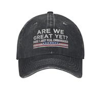 YERGFHJ Siamo Ancora Grandi perché Mi Sento Solo imbarazzato Berretti da Baseball Vintage Distressed Cotton Snapback cap Unisex Outdoor Gift Cappelli cap