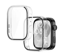 Yerozhui 2 pezzi cover per Huawei Watch Fit 3 con protezione dello schermo, ultra-sottile Hard PC 360 ° custodia di protezione a tutto tondo, resistente ai graffi e alla polvere, trasparente