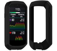 Yerozhui custodia per garmin 1050, cover protettiva in silicone per Garmin Edge 1050, cover antiurto ultrasottile, resistente alla pelle e ai graffi, inodore, per una protezione quotidiana - Nero
