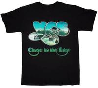 Yes Close TO The Edge 72 Reprint Hort Sleeve Cotton Black Men T-Shirt Black XL