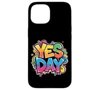 Yes Day Colorful Splash Bold Expression Custodia per iPhone 15