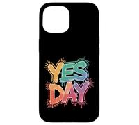 Yes Day Colorful Splash Bold Expression Custodia per iPhone 15