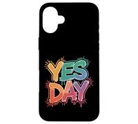 Yes Day Colorful Splash Bold Expression Custodia per iPhone 16 Plus