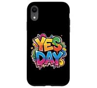 Yes Day Colorful Splash Bold Expression Custodia per iPhone XR