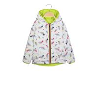 Yes Do Kid'S Giacca a vento reversibile da bambina con cappuccio