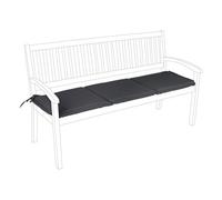 Yes Everyday Cuscino panca polipropilene OLEFIN 3 posti Antracite (153x48x3cm)