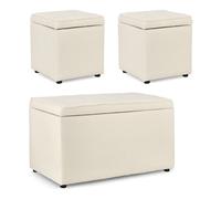 Yes Everyday DERRICK Set pouf Derrick bianco