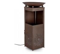 Yes Everyday Fontanella metallo con led (40,5x78cm) YUKI Marrone 0780054