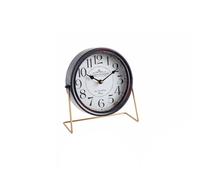 Yes Everyday Orologio da Tavolo Clement Vintage in Legno MDF 24x22cm Vers.02