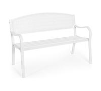 Yes Everyday Panchina acciaio LIZETTE 2 posti Bianco 0802974