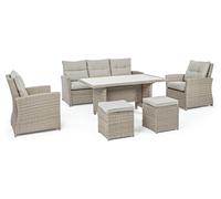 Bizzotto SET6 SALOTTO C-C ARIEL NATURAL SET6 SALOTTO C-C ARIEL NATURAL