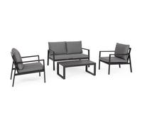 Yes Everyday Set da esterno alluminio, textilene, poliestere HILDE 4 posti