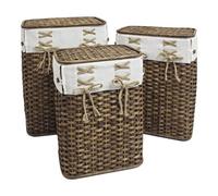 Yes Everyday Set porta biancheria 3 pz SIMPLICITY Marrone 0402404