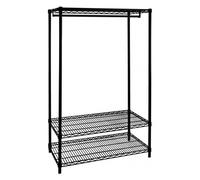 Yes Everyday Stand appendiabiti con ripiani e 24 clips incluse (90x45x180cm) LUX
