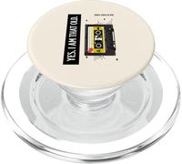 Yes I Am That Old Analogico Kid degli anni '80 (Grafica a cassetta) PopSockets PopGrip per MagSafe