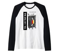 Yes I Am That Old Anni '80 Analogico Kid (VHS Tape Graphic) Maglia con Maniche Raglan