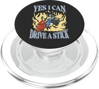 Yes, I Can Drive a Stick Witch Gothic Divertente Halloween Streghe PopSockets PopGrip per MagSafe