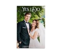 Yes, I Do Poster romantico Moive stampa artistica da parete su tela per decorazione da parete 20 x 30 cm, senza cornice