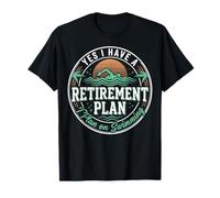 Yes I Have A Retirement Plan I Plan On Swimming Maglietta