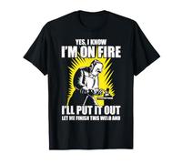 Yes I Know I'm On Fire Saldatore Maglietta
