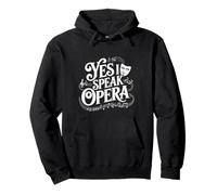 Yes I Speak Opera Cantante teatrale - Felpa con Cappuccio