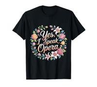 Yes I Speak Opera Cantante teatrale |- Maglietta