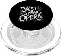 Yes I Speak Opera Cantante teatrale - PopSockets PopGrip per MagSafe