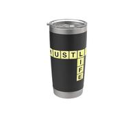 Yes I'm Hustling Motivation Workout, tuta da ginnastica Bicchiere termico in acciaio inox doppia parete