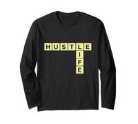 Yes I'm Hustling Motivation Workout, Tuta da Ginnastica Maglia a Manica