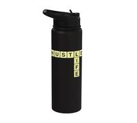 Yes I'm Hustling Motivation Workout, tuta da ginnastica Stainless Steel Insulated Water Bottle