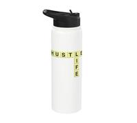 Yes I'm Hustling Motivation Workout, tuta da ginnastica Stainless Steel Insulated Water Bottle