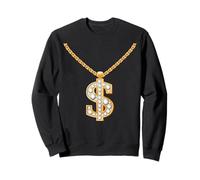 Yes I'm Rich, Elegant Hip Hop Cool Necklace with Dollar Felpa