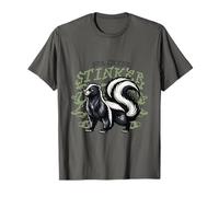 Yes I'm the Stinker Funny Skunk Design per Sarcastic Animal Maglietta