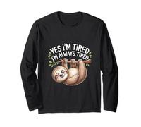 Yes I'm Tired I'm Always Tired Privazione del sonno |- Maglia a Manica