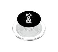 Yes & Improvisation Rule For Improv Actors PopSockets PopGrip per MagSafe